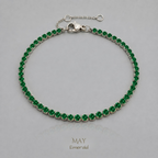 Vivre Birthstone Tennis Bracelet