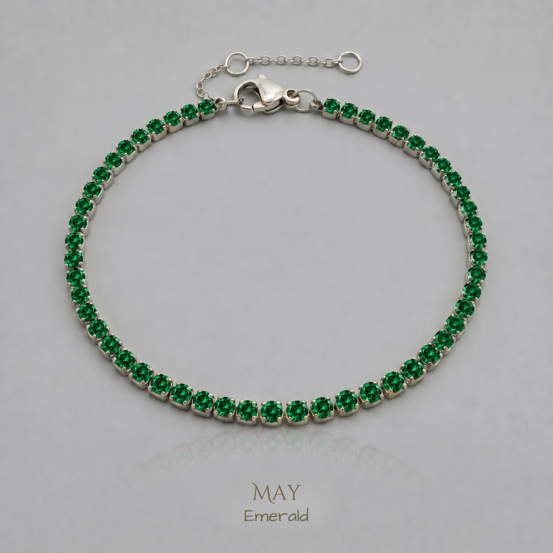 Vivre Birthstone Tennis Bracelet