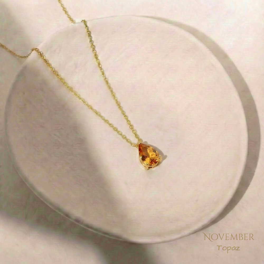 Amouré Birthstone Necklace