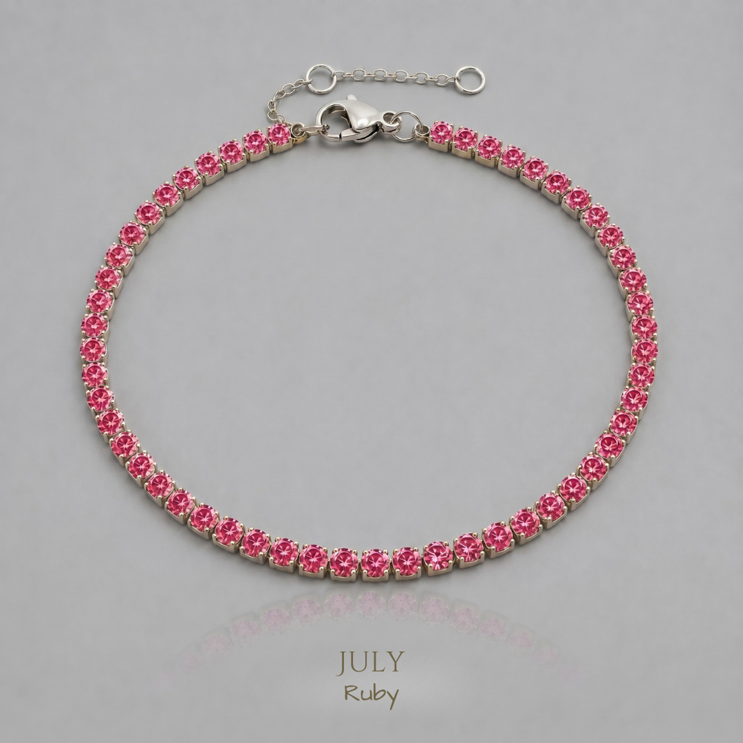 Vivre Birthstone Tennis Bracelet