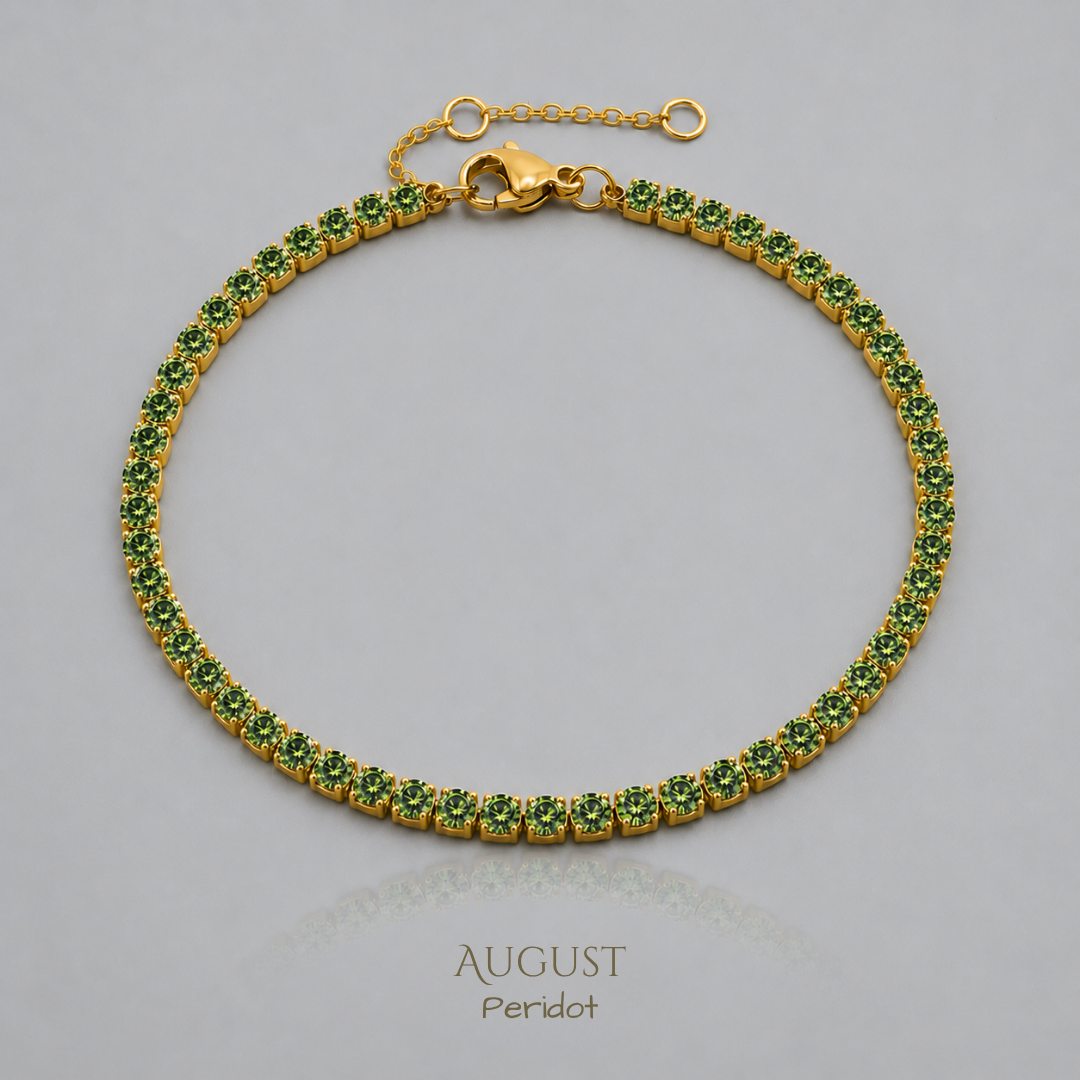 Vivre Birthstone Tennis Bracelet