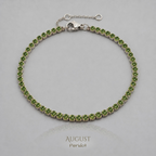 Vivre Birthstone Tennis Bracelet