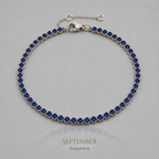 Vivre Birthstone Tennis Bracelet