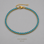 Vivre Birthstone Tennis Bracelet