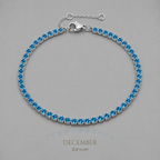 Vivre Birthstone Tennis Bracelet