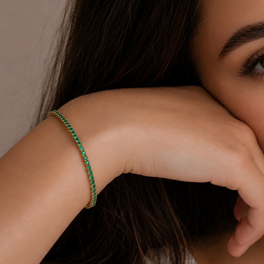 Vivre Birthstone Tennis Bracelet