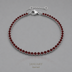 Vivre Birthstone Tennis Bracelet