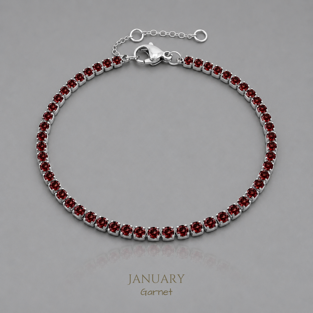 Vivre Birthstone Tennis Bracelet