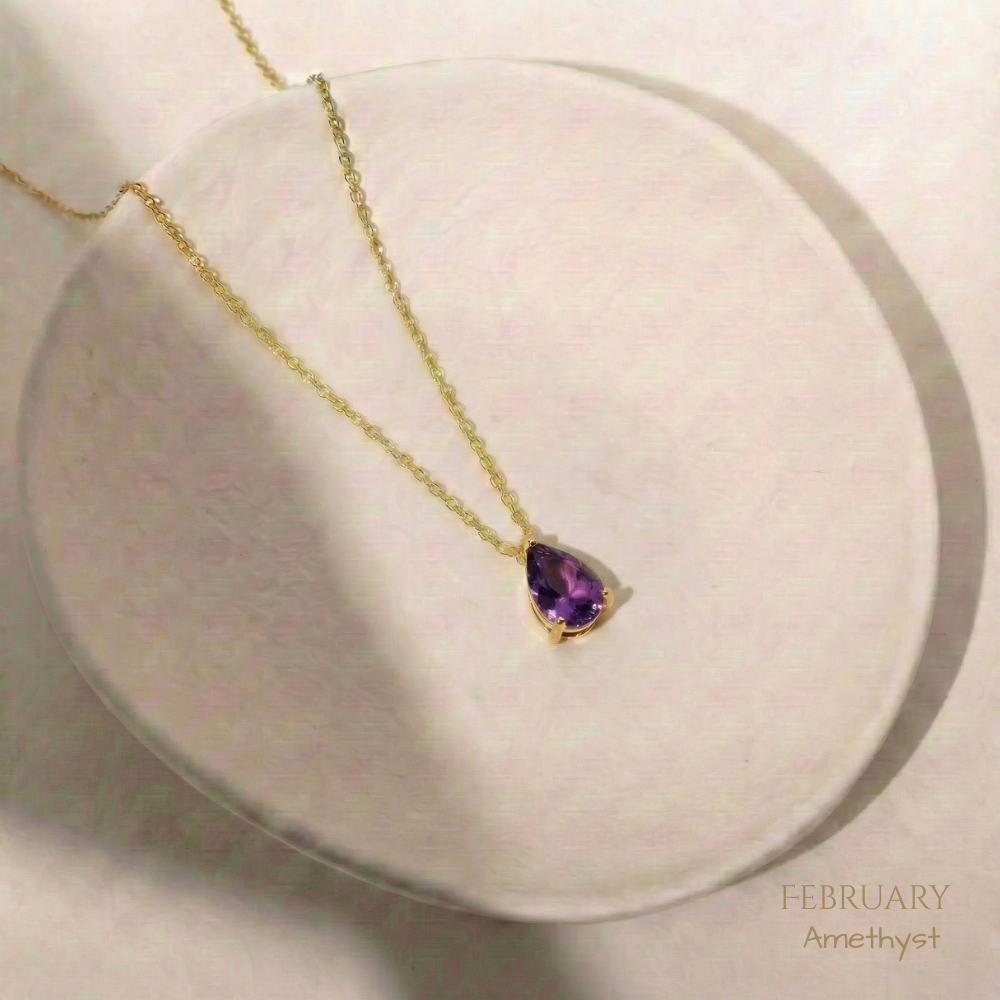 Amouré Birthstone Necklace