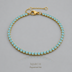 Vivre Birthstone Tennis Bracelet
