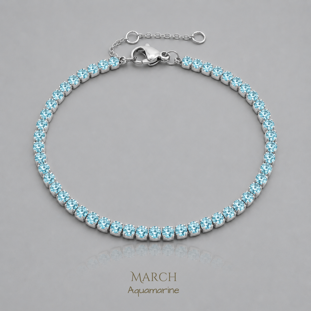 Vivre Birthstone Tennis Bracelet