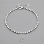 Vivre Birthstone Tennis Bracelet