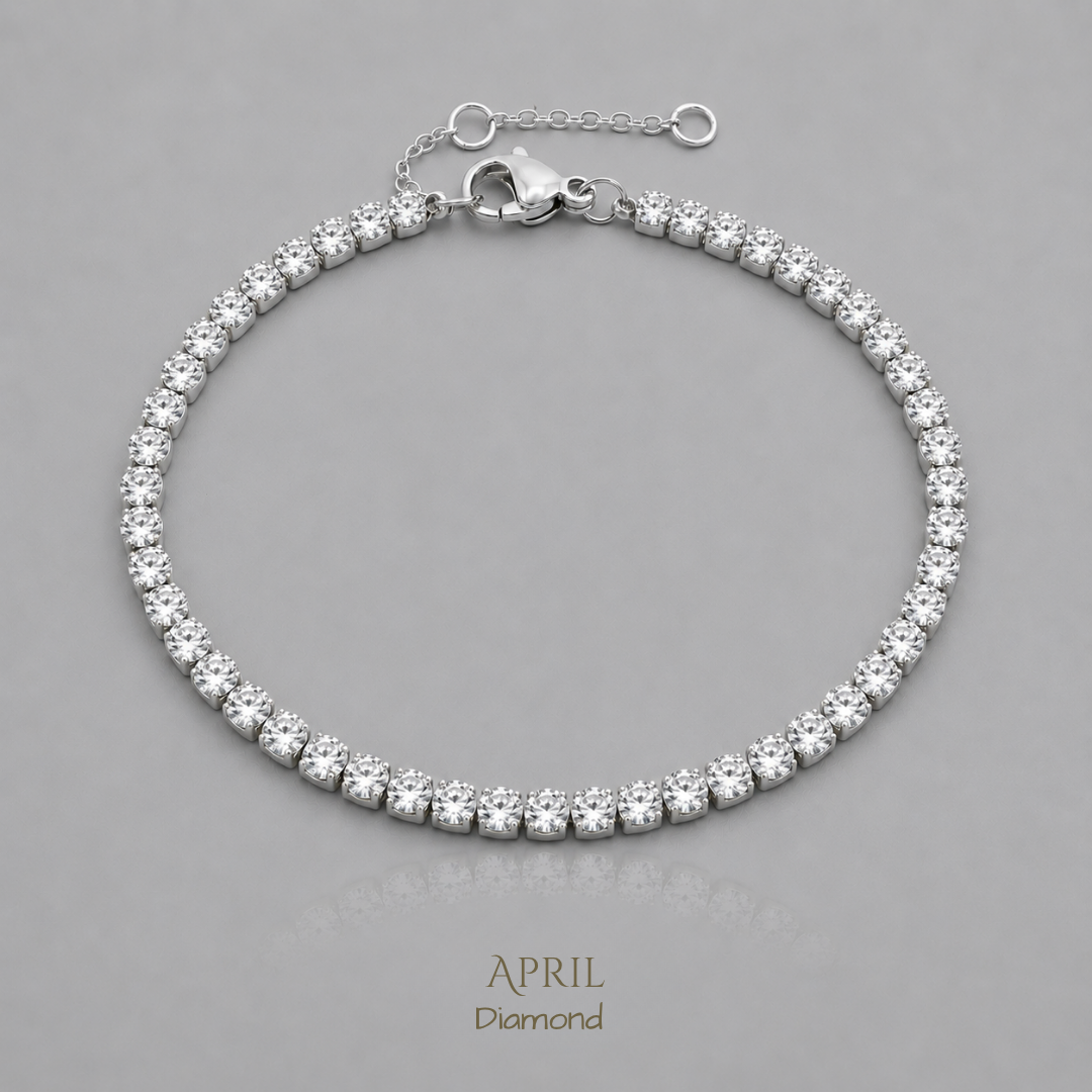 Vivre Birthstone Tennis Bracelet