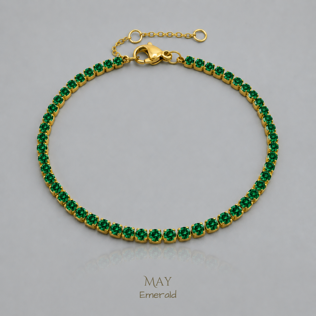 Vivre Birthstone Tennis Bracelet