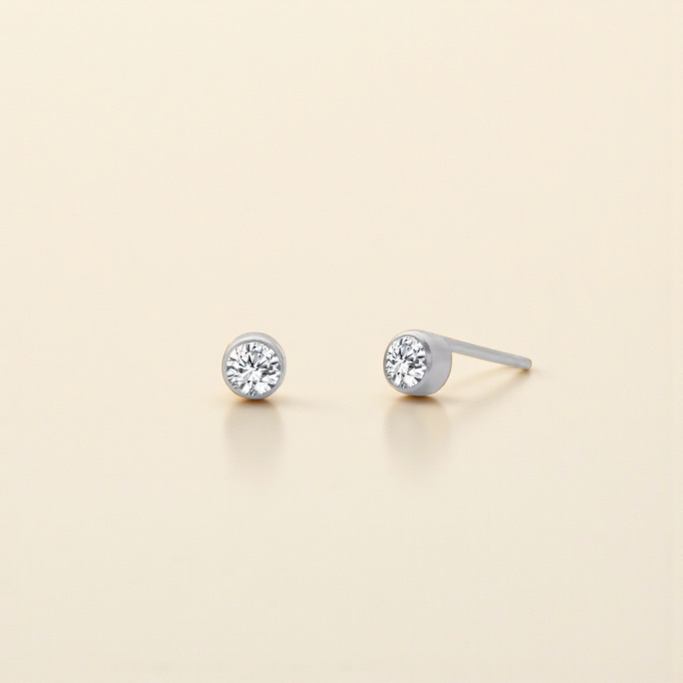 Mémoire Birthstone Studs