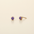 Mémoire Birthstone Studs