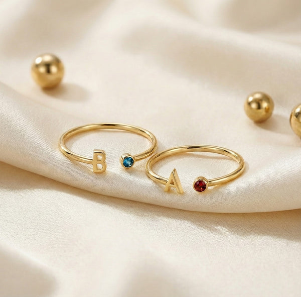 Aveline Personalized Ring