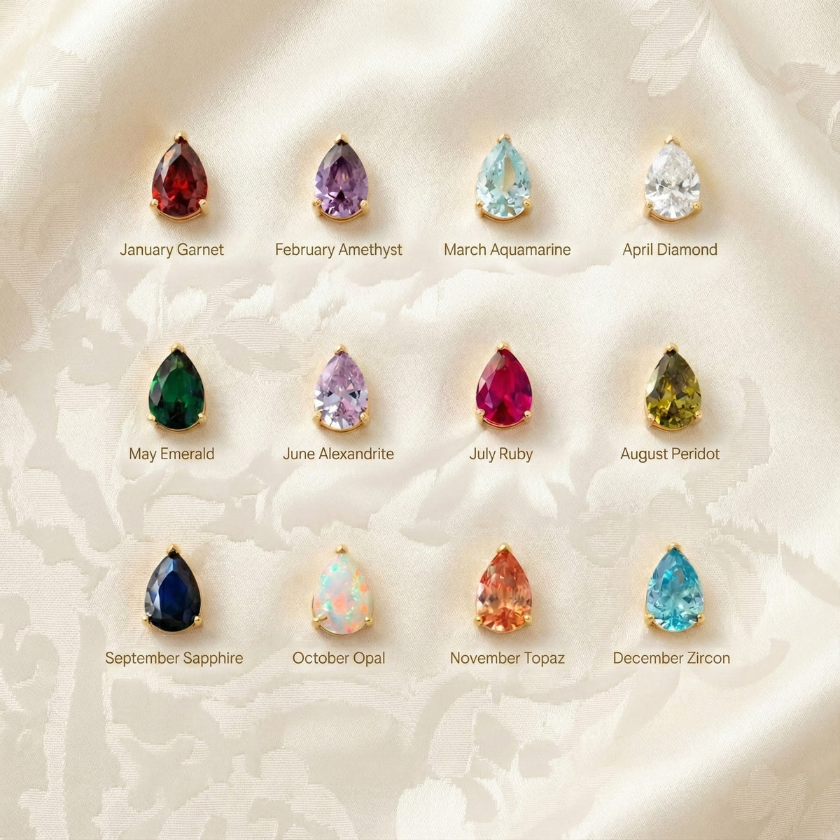 Amouré Birthstone Necklace