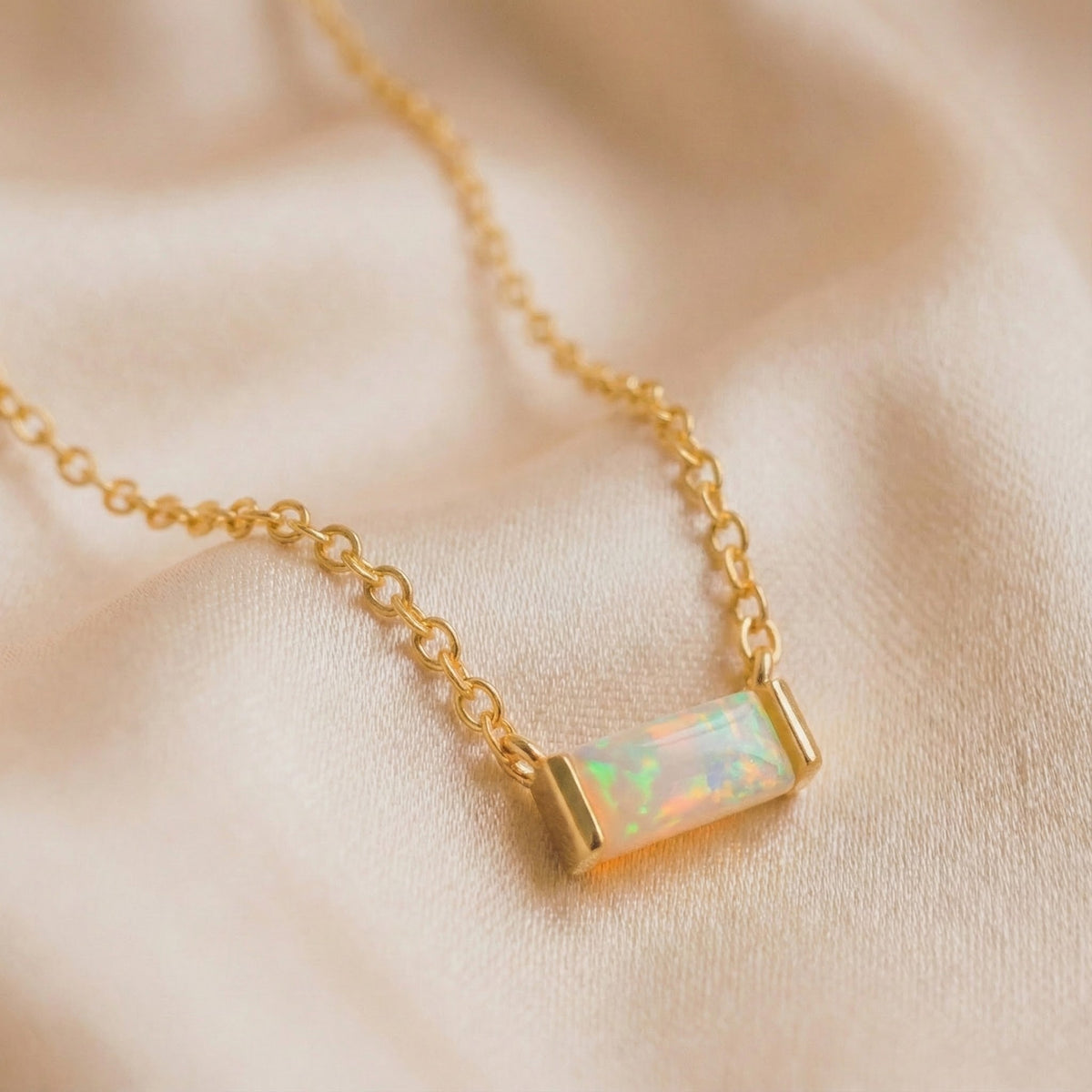 Luvia Baguette Necklace
