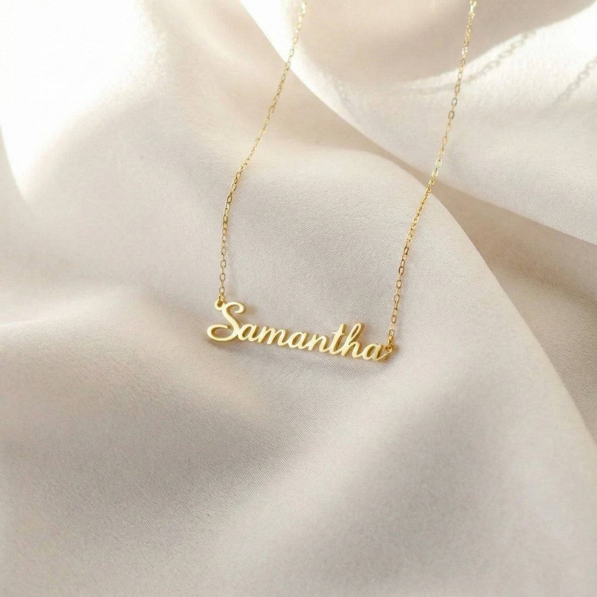 Serene Name Necklace