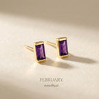Luvia Baguette Earrings