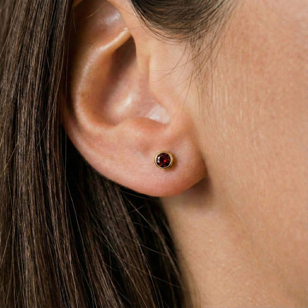 Mémoire Birthstone Studs
