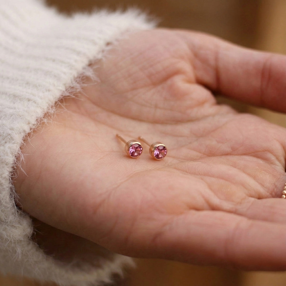 Mémoire Birthstone Studs