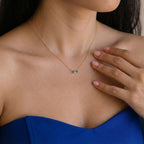 Luvia Baguette Necklace