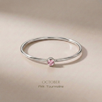 Mémoire Birthstone Ring