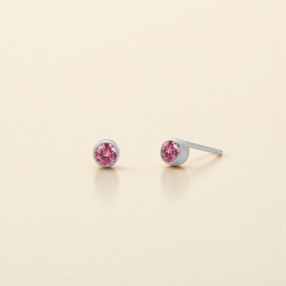 Mémoire Birthstone Studs