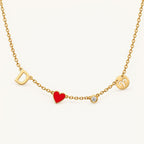 The Fable Necklace Gold Finish