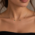 The Fable Necklace Gold Finish