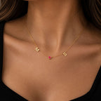 The Fable Necklace Gold Finish