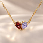 Demi Heart Necklace - Gold Finish
