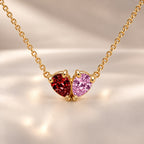 Demi Heart Necklace - Gold Finish
