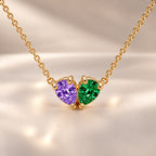 Demi Heart Necklace - Gold Finish