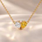 Demi Heart Necklace - Gold Finish