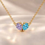 Demi Heart Necklace - Gold Finish