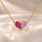 Demi Heart Necklace - Gold Finish