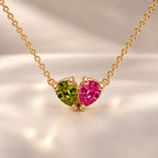 Demi Heart Necklace - Gold Finish
