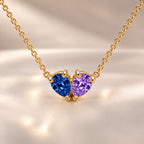 Demi Heart Necklace - Gold Finish